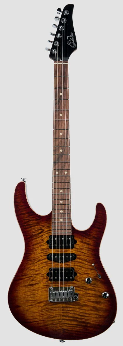 SUHR MODERN PLUS HSH PF BB GUITARRA ELECTRICA BENGAL BURST - Image 2