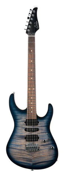SUHR MODERN PLUS HSH PF WB GUITARRA ELECTRICA TRANS FADE WHALE BLUE