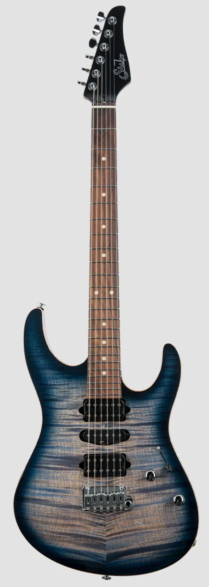 SUHR MODERN PLUS HSH PF WB GUITARRA ELECTRICA TRANS FADE WHALE BLUE - Image 2