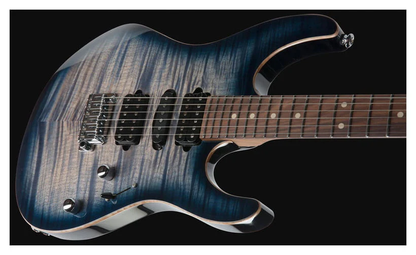 SUHR MODERN PLUS HSH PF WB GUITARRA ELECTRICA TRANS FADE WHALE BLUE - Image 3