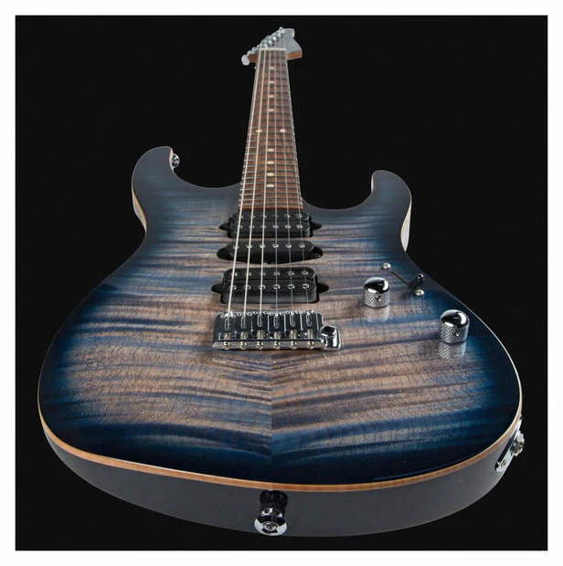 SUHR MODERN PLUS HSH PF WB GUITARRA ELECTRICA TRANS FADE WHALE BLUE - Image 4