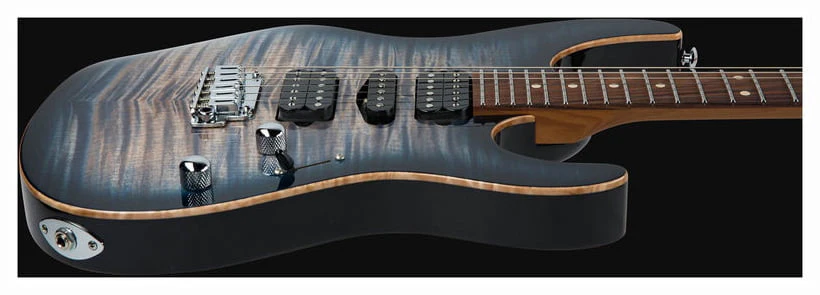 SUHR MODERN PLUS HSH PF WB GUITARRA ELECTRICA TRANS FADE WHALE BLUE - Image 5