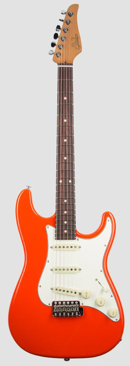 SUHR SCOTT HENDERSON CLASSIC SIGNATURE FO GUITARRA ELECTRICA FIESTA ORANGE - Image 2