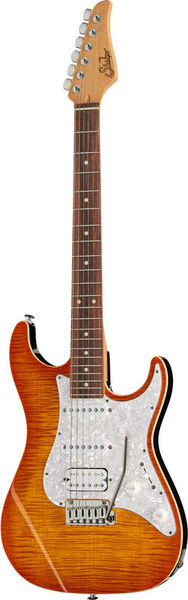 SUHR STANDARD PLUS PF HAB GUITARRA ELECTRICA TRANS HONEY AMBER BURST - Image 2