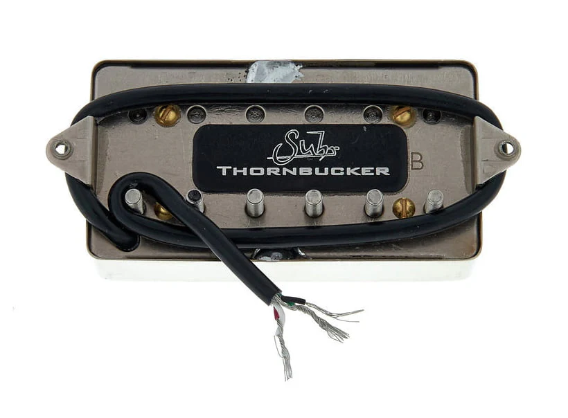 SUHR THORNBUCKER BRIDGE 50MM NICKEL PASTILLA HUMBUCKER PUENTE - Image 5