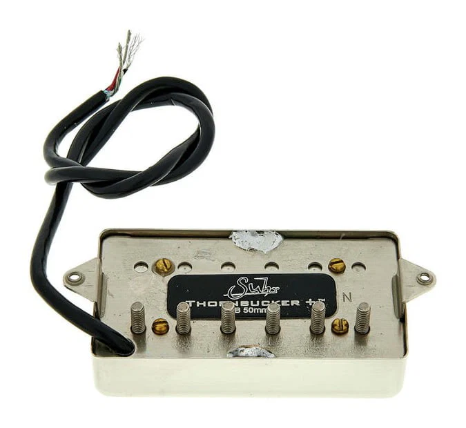 SUHR THORNBUCKER+ PLUS BRIDGE 50MM RAW NICKEL PASTILLA HUMBUCKER PUENTE - Image 3