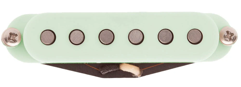 SUHR V63 MIDDLE AGED GREEN PASTILLA SINGLE COIL CENTRAL