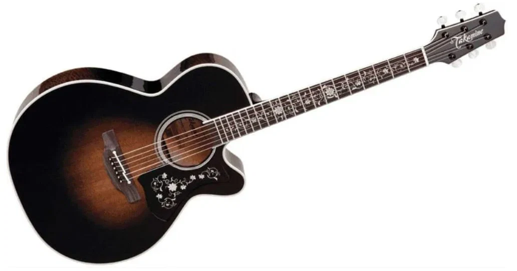 TAKAMINE EF450CTT BB NEX GUITARRA ELECTROACUSTICA BLACK BURST - Image 9