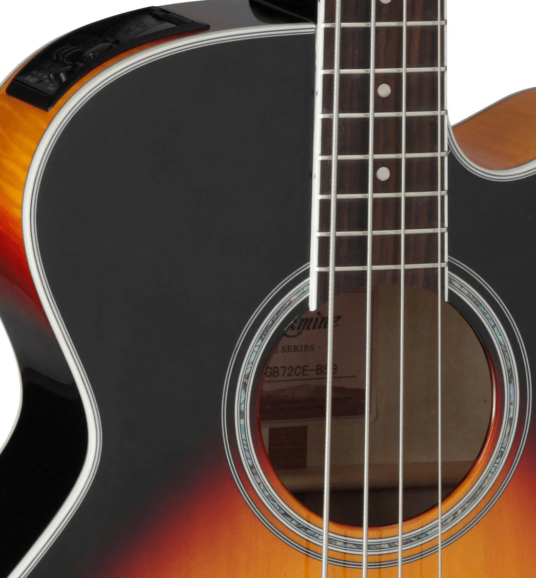 TAKAMINE GB72CE BSB BAJO ELECTROACUSTICO JUMBO BROWN SUNBURST - Image 2