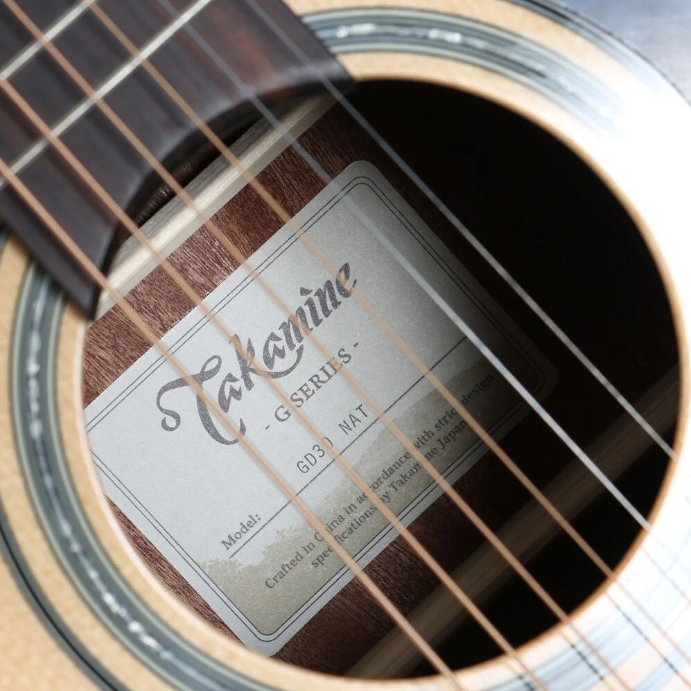 TAKAMINE GD30 NAT GUITARRA ACUSTICA DREADNOUGHT NATURAL - Image 12