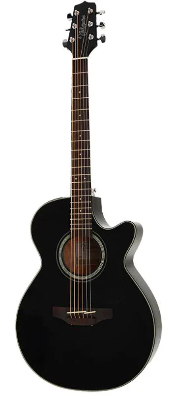 TAKAMINE GF30CE BLK GUITARRA ELECTROACUSTICA FXC GRAND CONCERT NEGRA - Image 3
