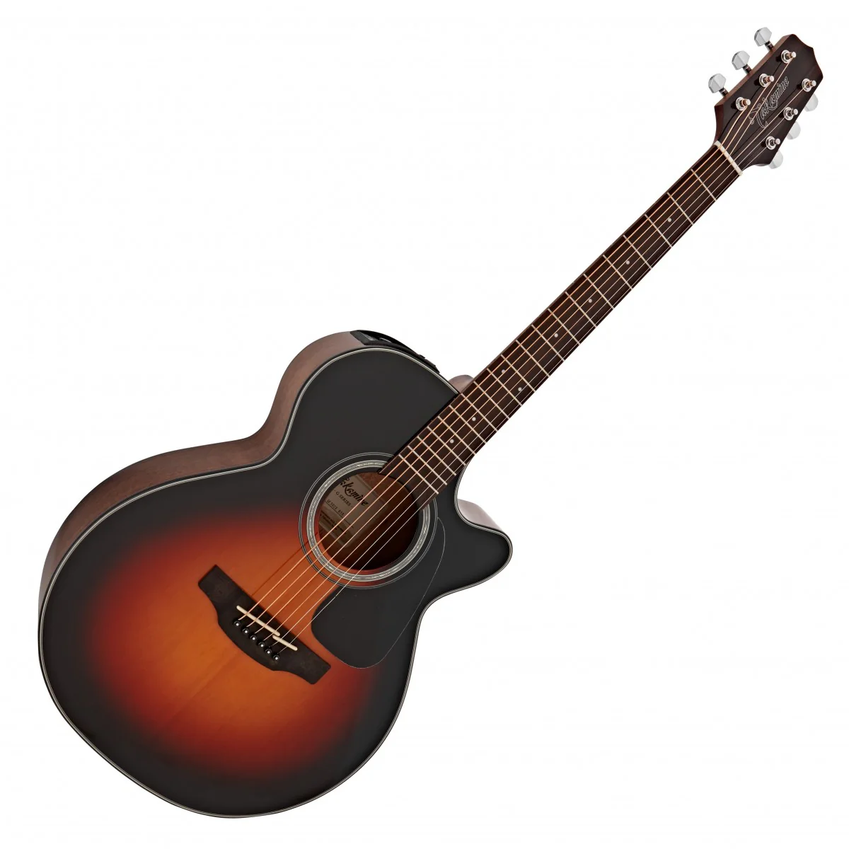 TAKAMINE GF30CE BSB GUITARRA ELECTROACUSTICA FXC GRAND CONCERT BROWN SUNBURST - Image 8