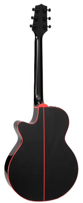 TAKAMINE GF49CE CB GUITARRA ELECTROACUSTICA FX COSMIC BLACK PEARL - Image 2