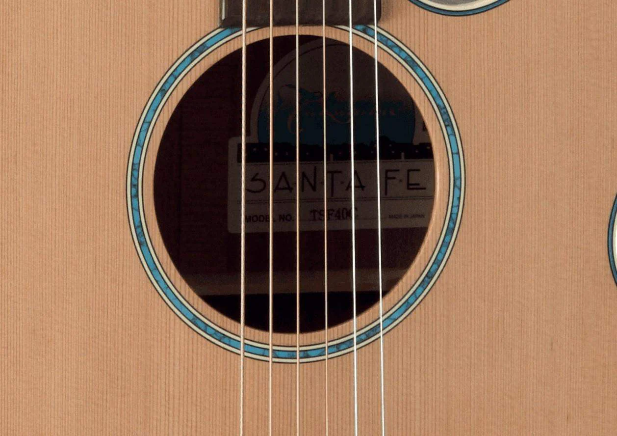 TAKAMINE TSF40C SANTA FE GUITARRA ELECTROACUSTICA NEX NATURAL - Image 5