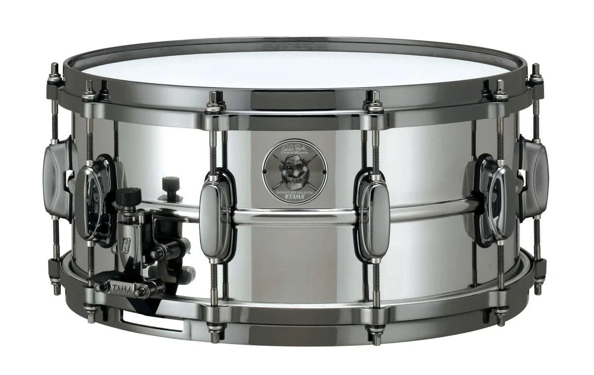 TAMA CB1465 CHARLIE BENANTE SIGNATURE CAJA 14X6.5 BATERIA ACUSTICA ACERO - Image 10