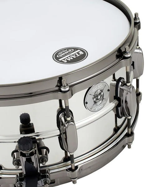 TAMA CB1465 CHARLIE BENANTE SIGNATURE CAJA 14X6.5 BATERIA ACUSTICA ACERO - Image 4