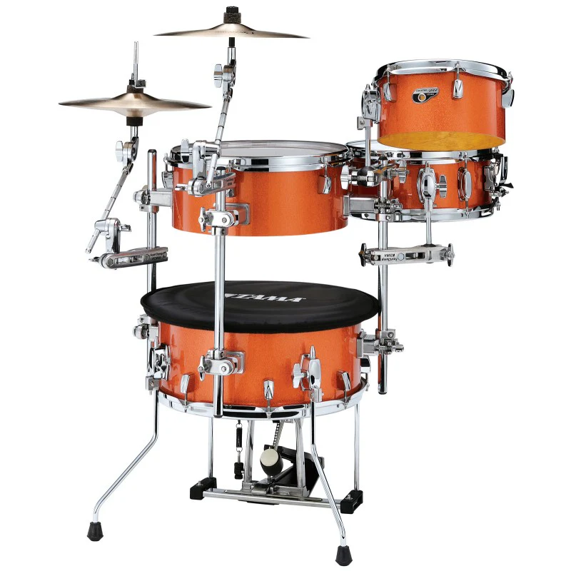 TAMA CJB46C BOS COCKTAIL-JAM KIT BATERIA ACUSTICA COMPACTA BRIGHT ORANGE SPARKLE - Image 20