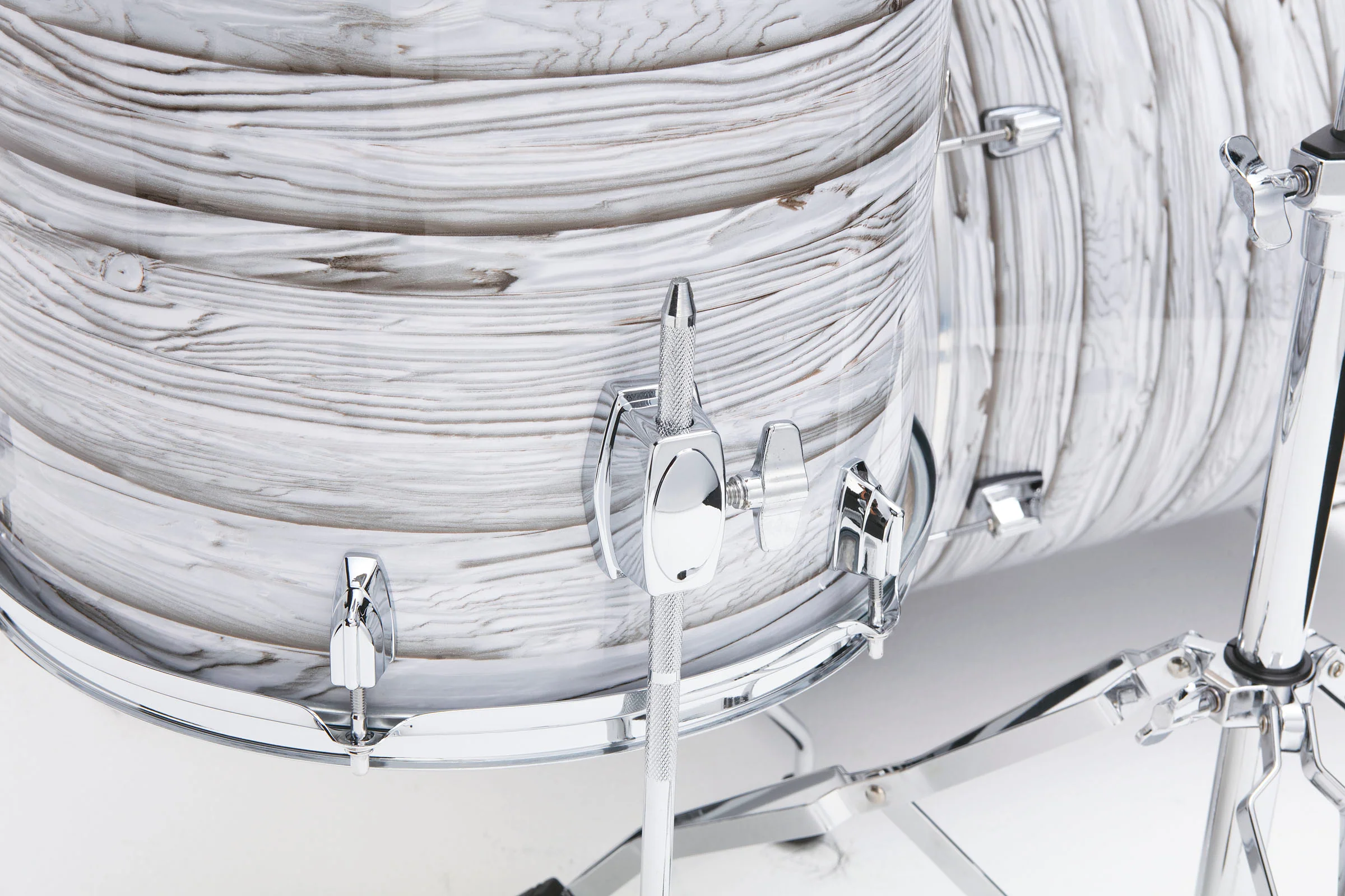 TAMA CK50R+H ICA SUPERSTAR CLASSIC BATERIA ACUSTICA CON HERRAJES ICE ASH WRAP - Image 6