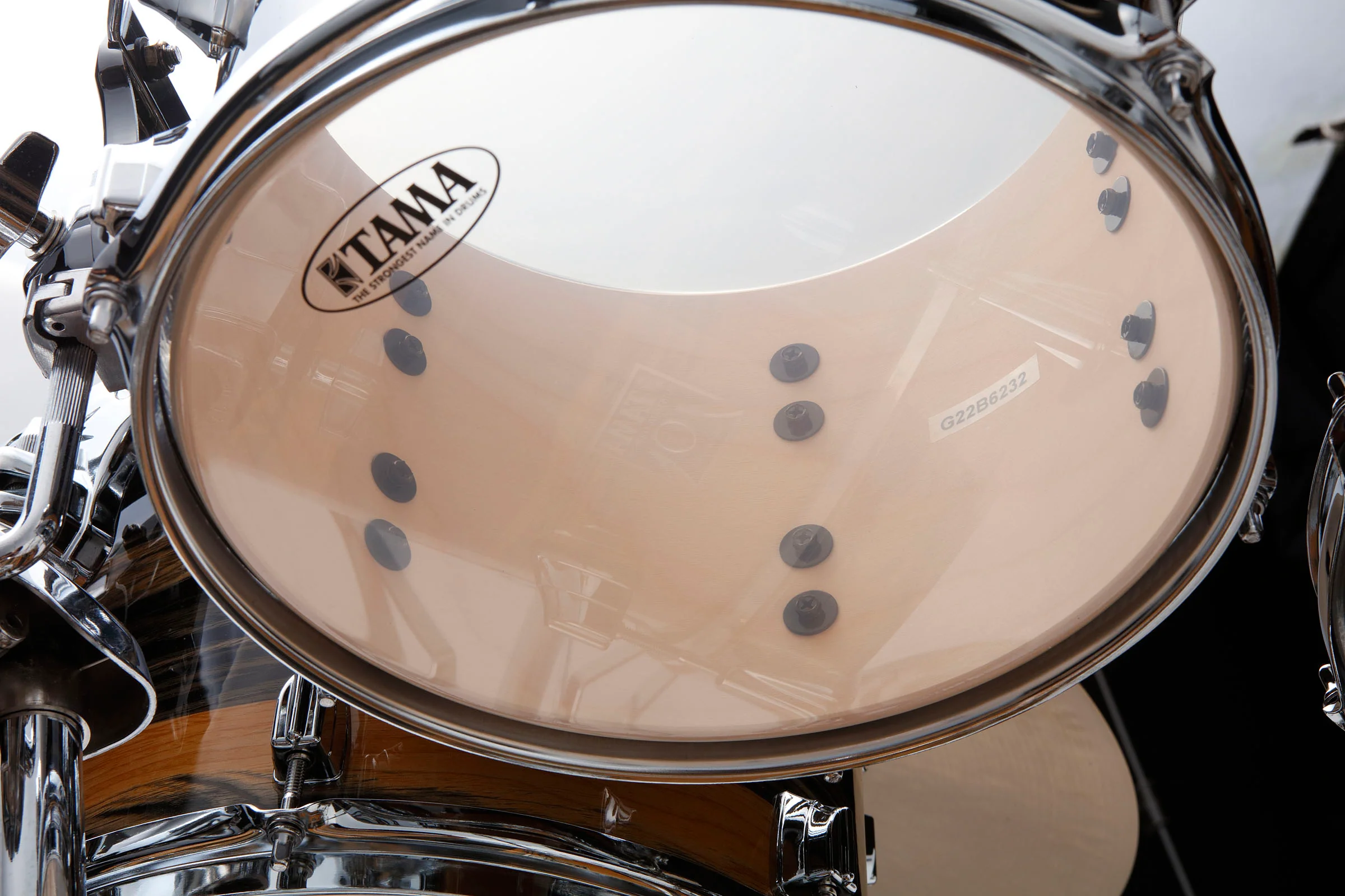 TAMA CK50R+H NET SUPERSTAR CLASSIC BATERIA ACUSTICA CON HERRAJES NATURAL EBONY TIGER WRAP - Image 5