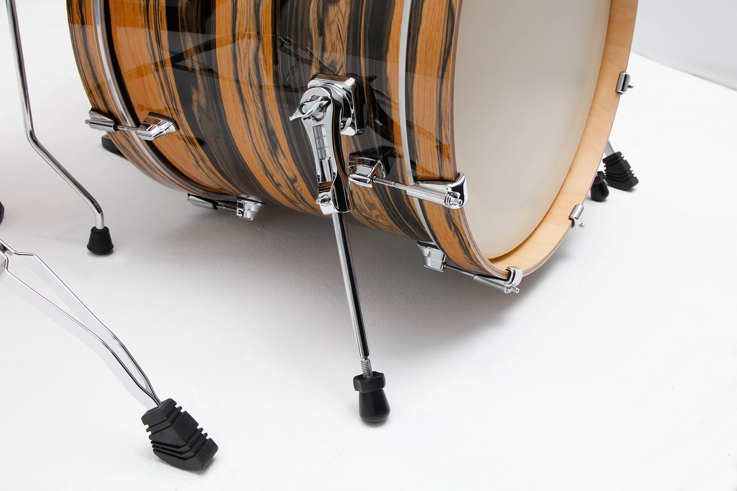 TAMA CK50R+H NET SUPERSTAR CLASSIC BATERIA ACUSTICA CON HERRAJES NATURAL EBONY TIGER WRAP - Image 7