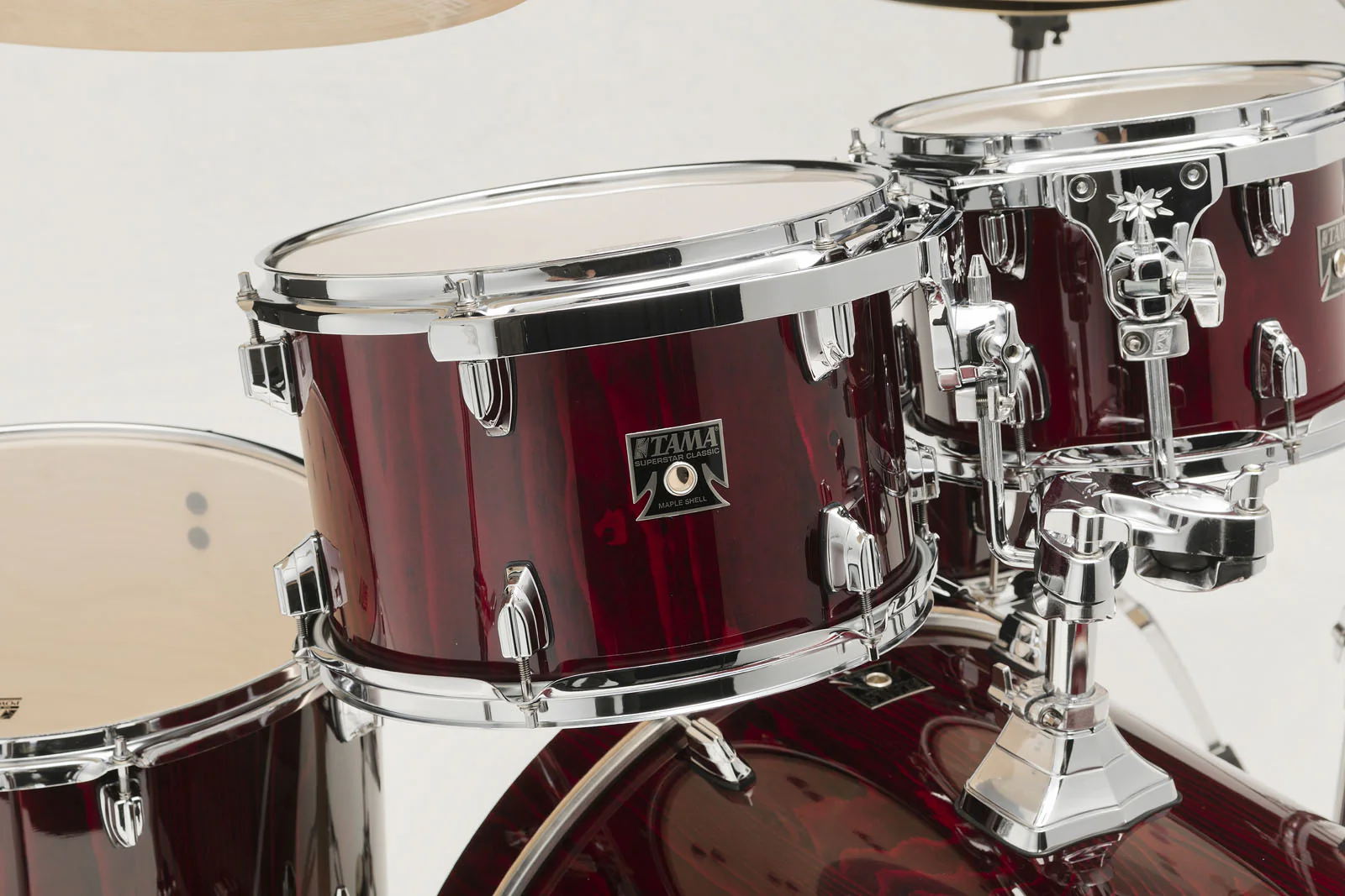 TAMA CL52KRS PGGP SUPERSTAR CLASSIC BATERIA ACUSTICA GLOSS GARNET LACEBARK PINE - Image 17