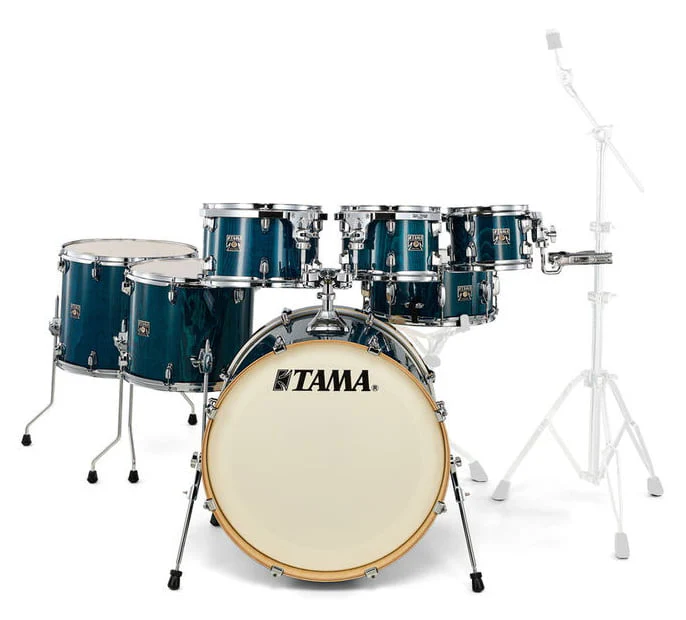 TAMA CL72RS PGHP SUPERSTAR CLASSIC BATERIA ACUSTICA GLOSS SAPPHIRE LACEBARK PINE - Image 2