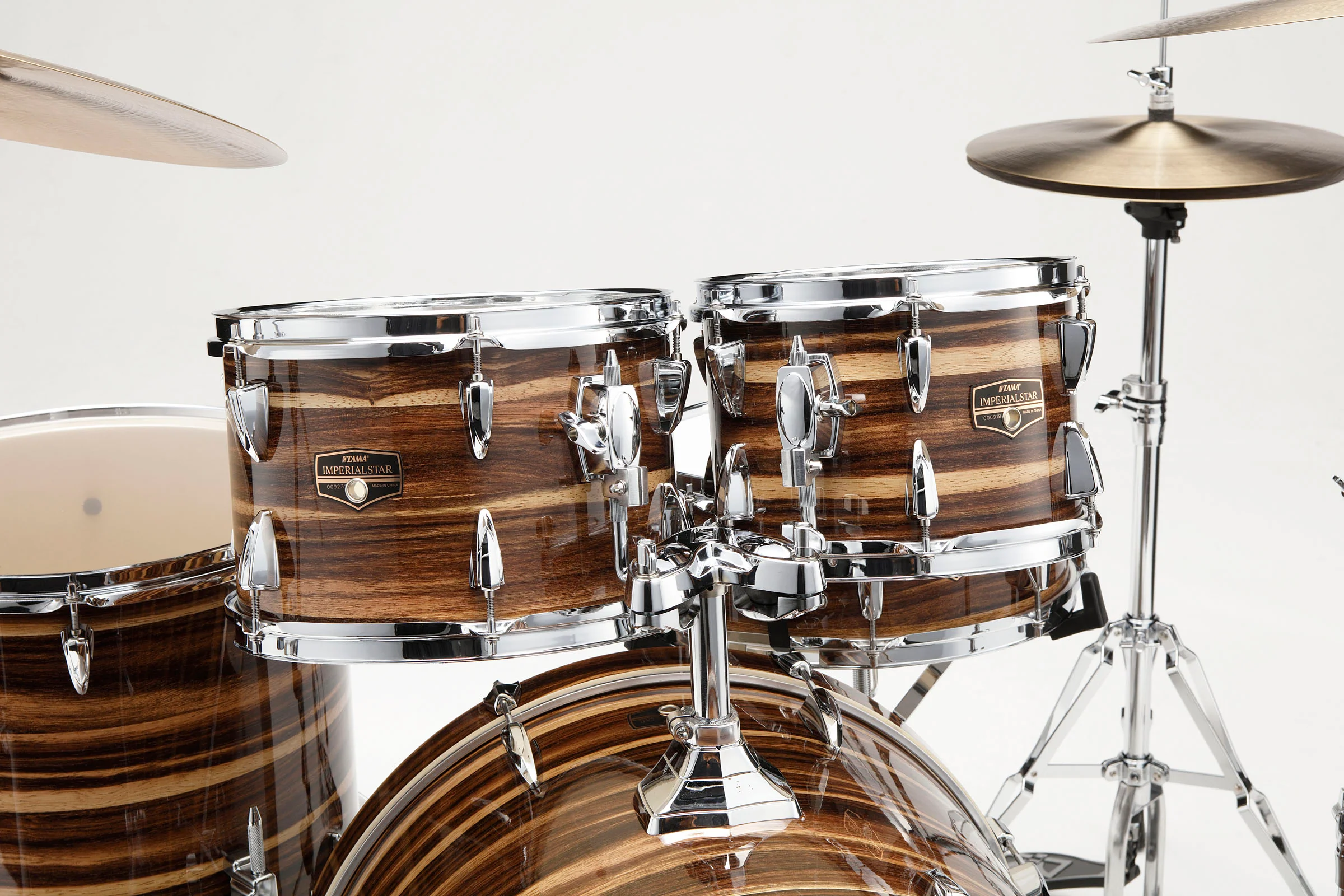 TAMA IP52H6W CTW IMPERIALSTAR BATERIA ACUSTICA CON HERRAJES Y PLATOS COFFEE TEAK WRAP - Image 4