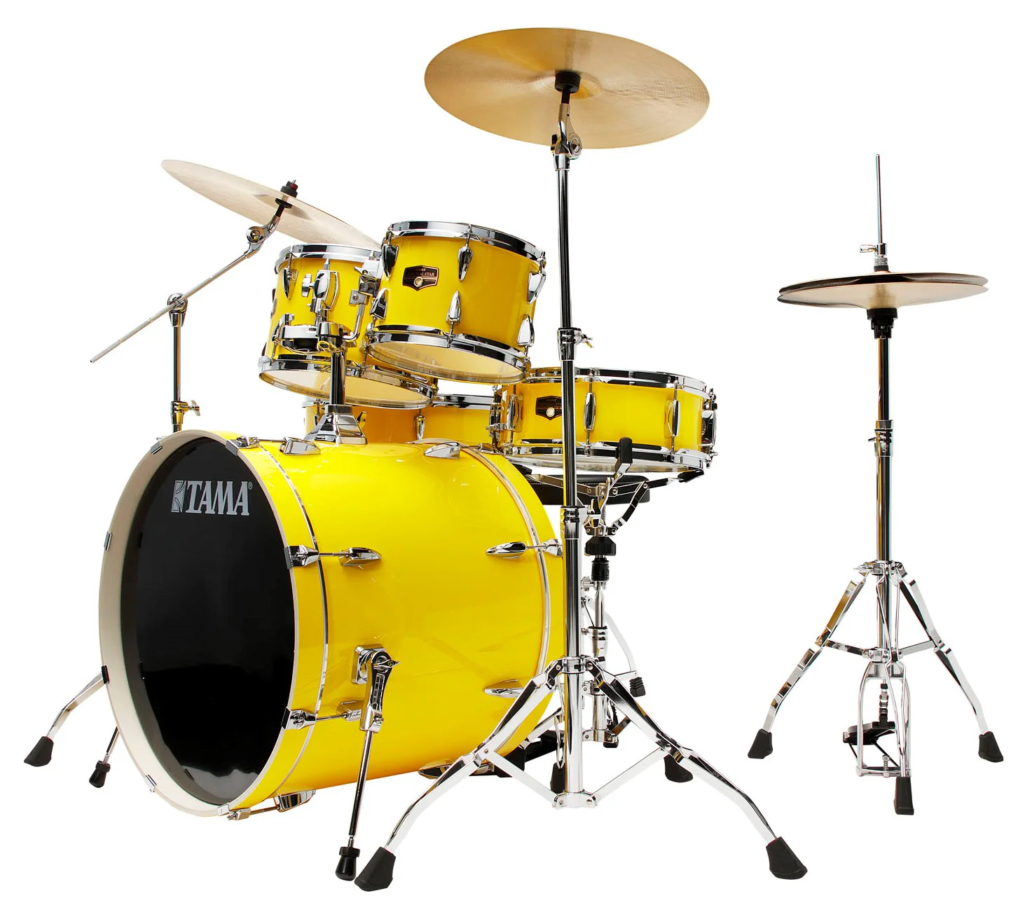 TAMA IP52H6W ELY IMPERIALSTAR BATERIA ACUSTICA CON HERRAJES Y PLATOS ELECTRIC YELLOW - Image 2