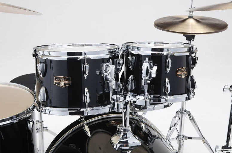 TAMA IP58H6W HBK IMPERIALSTAR BATERIA ACUSTICA CON HERRAJES Y PLATOS HAIRLINE BLACK - Image 4