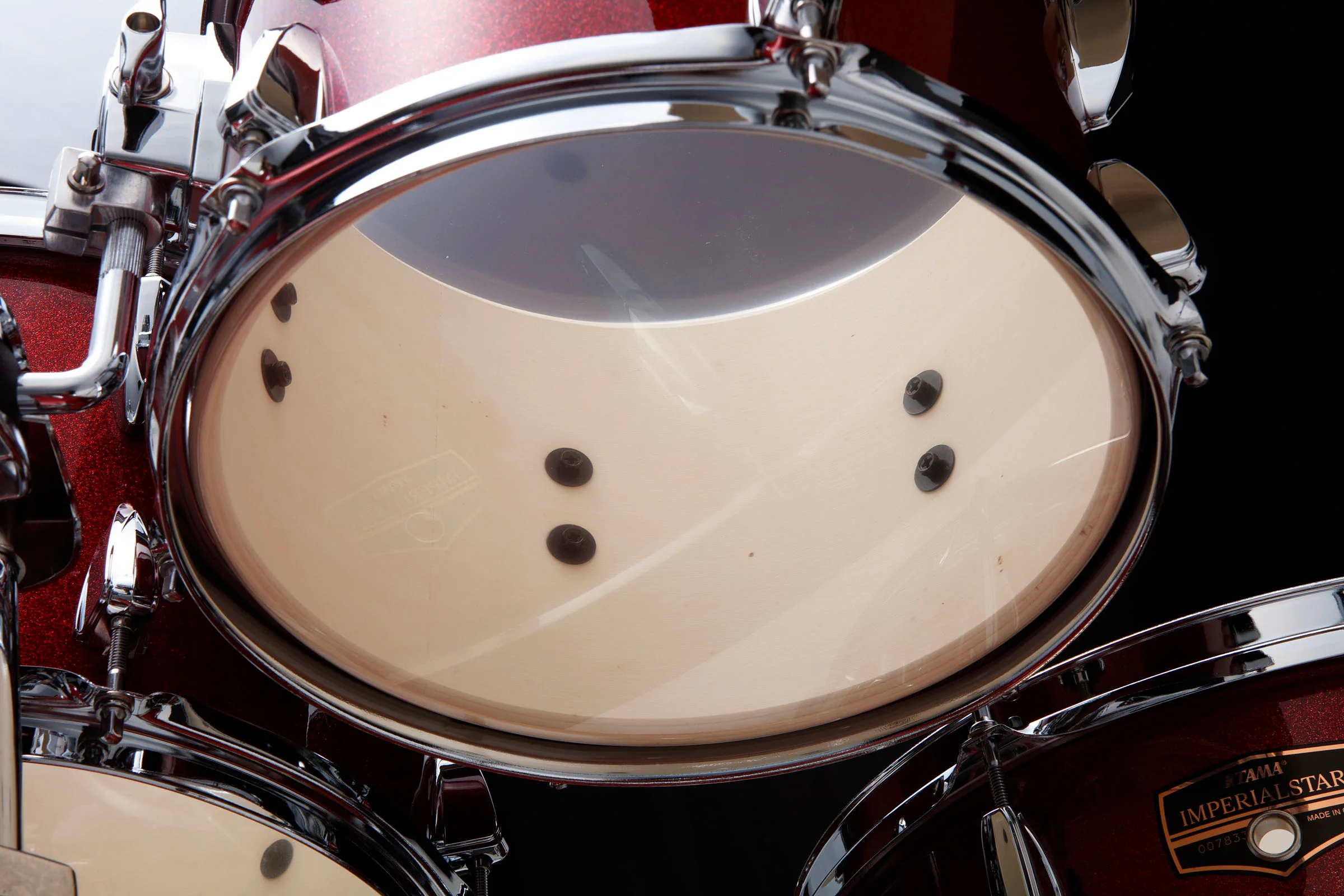 TAMA IP62H6W BRM IMPERIALSTAR BATERIA ACUSTICA CON HERRAJES Y PLATOS BURNT RED MIST - Image 5