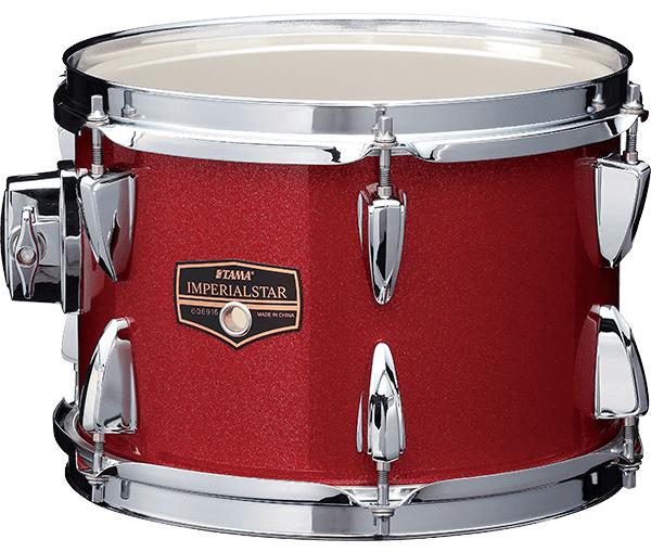 TAMA IP62H6W BRM IMPERIALSTAR BATERIA ACUSTICA CON HERRAJES Y PLATOS BURNT RED MIST - Image 8