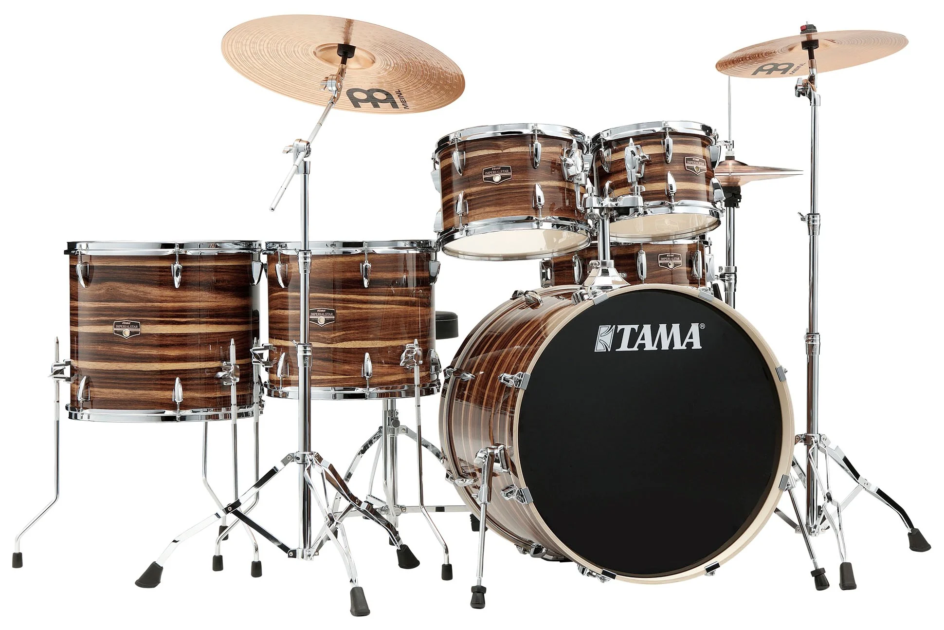 TAMA IP62H6W CTW IMPERIALSTAR BATERIA ACUSTICA CON HERRAJES Y PLATOS COFFEE TEAK WRAP