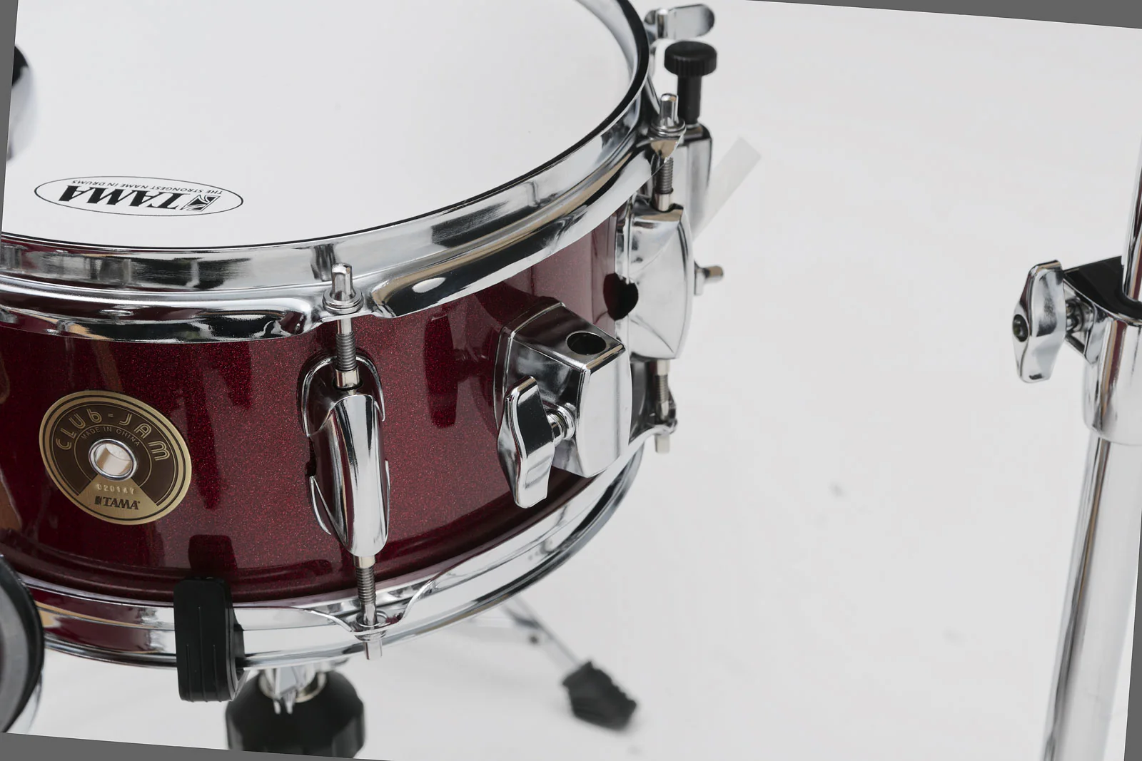 TAMA LJK44H4 CPM CLUB JAM FLYER BATERIA ACUSTICA COMPACTA CON HERRAJES CANDY APPLE MIST - Image 5
