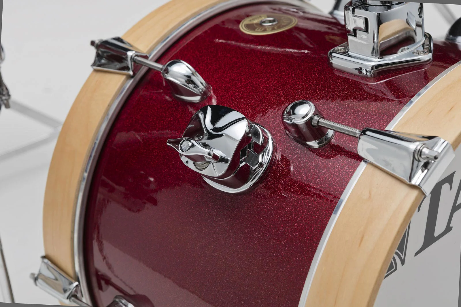 TAMA LJK44H4 CPM CLUB JAM FLYER BATERIA ACUSTICA COMPACTA CON HERRAJES CANDY APPLE MIST - Image 6