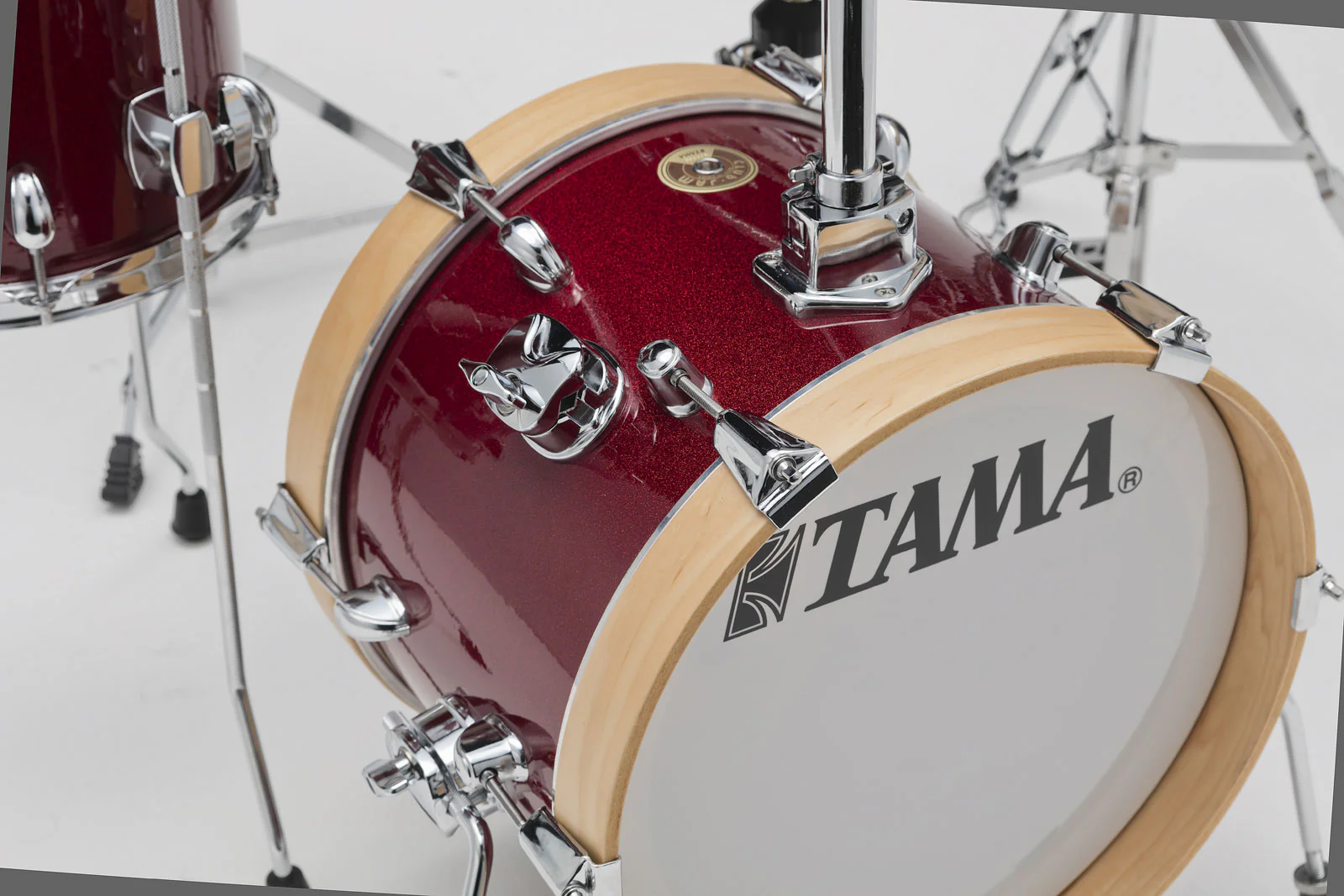 TAMA LJK44H4 CPM CLUB JAM FLYER BATERIA ACUSTICA COMPACTA CON HERRAJES CANDY APPLE MIST - Image 7
