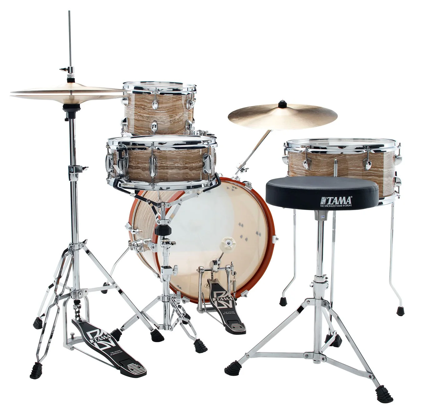 TAMA LJK48S CMW CLUB JAM BATERIA ACUSTICA CREAM MARBLE WRAP - Image 3