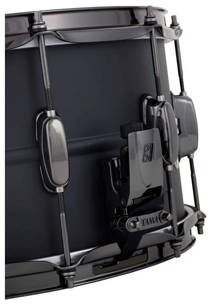 TAMA LST148 BIG BLACK STEEL CAJA 14X8 BATERIA ACUSTICA - Image 5