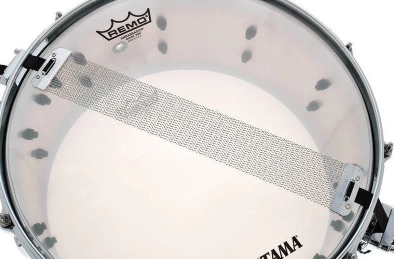 TAMA LU1465 SIGNATURE LARS ULRICH CAJA 14X6.5 BATERIA ACUSTICA DIAMOND PLATE - Image 8