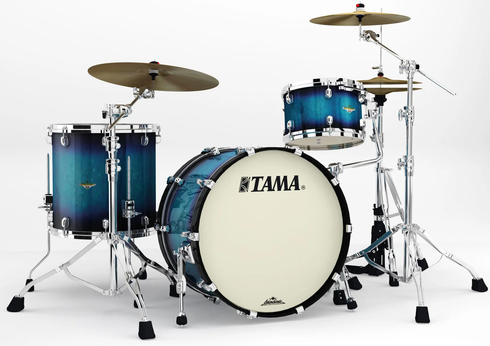 TAMA MA32CZS MEB STARCLASSIC MAPLE BATERIA ACUSTICA MOLTEN ELECTRIC BLUE BURST - Image 2