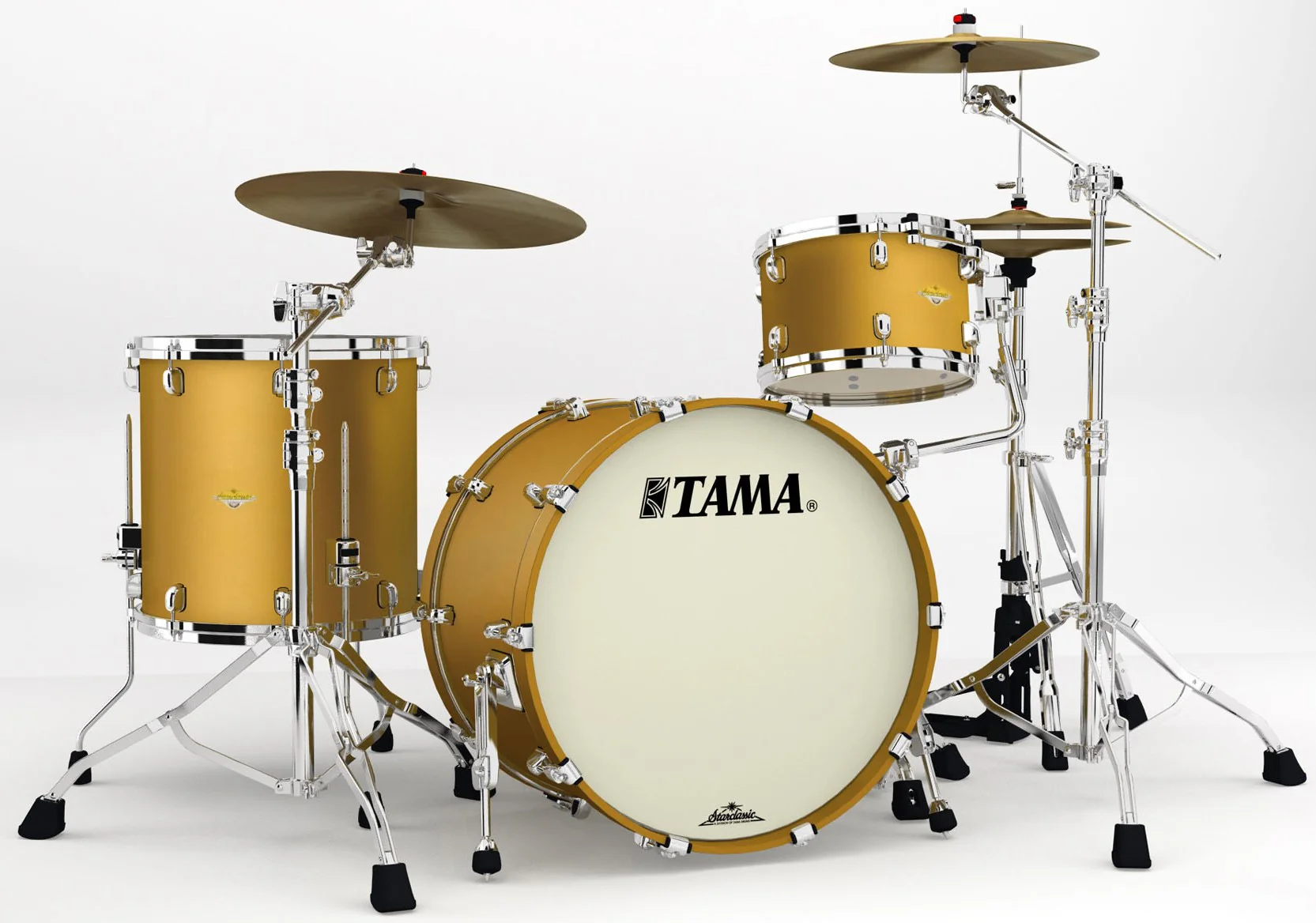 TAMA MA32CZS SAM STARCLASSIC MAPLE BATERIA ACUSTICA SATIN AZTEC GOLD METALLIC