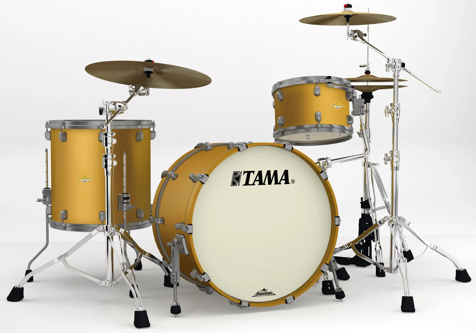 TAMA MA32CZUS SAM STARCLASSIC MAPLE BATERIA ACUSTICA SATIN AZTEC GOLD METALLIC
