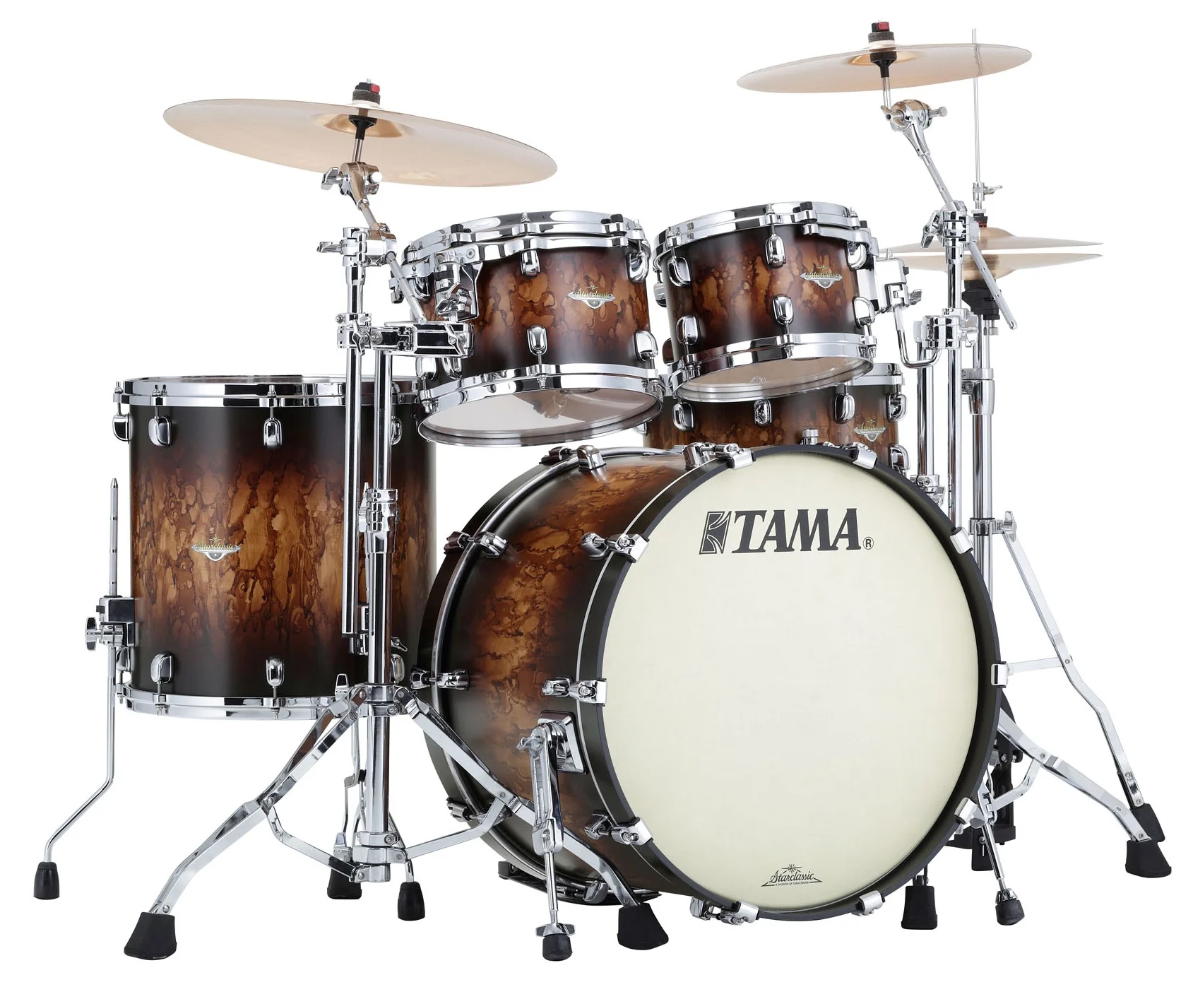 TAMA MA42TZS MBB STARCLASSIC MAPLE BATERIA ACUSTICA MOLTEN SATIN BROWN BURST
