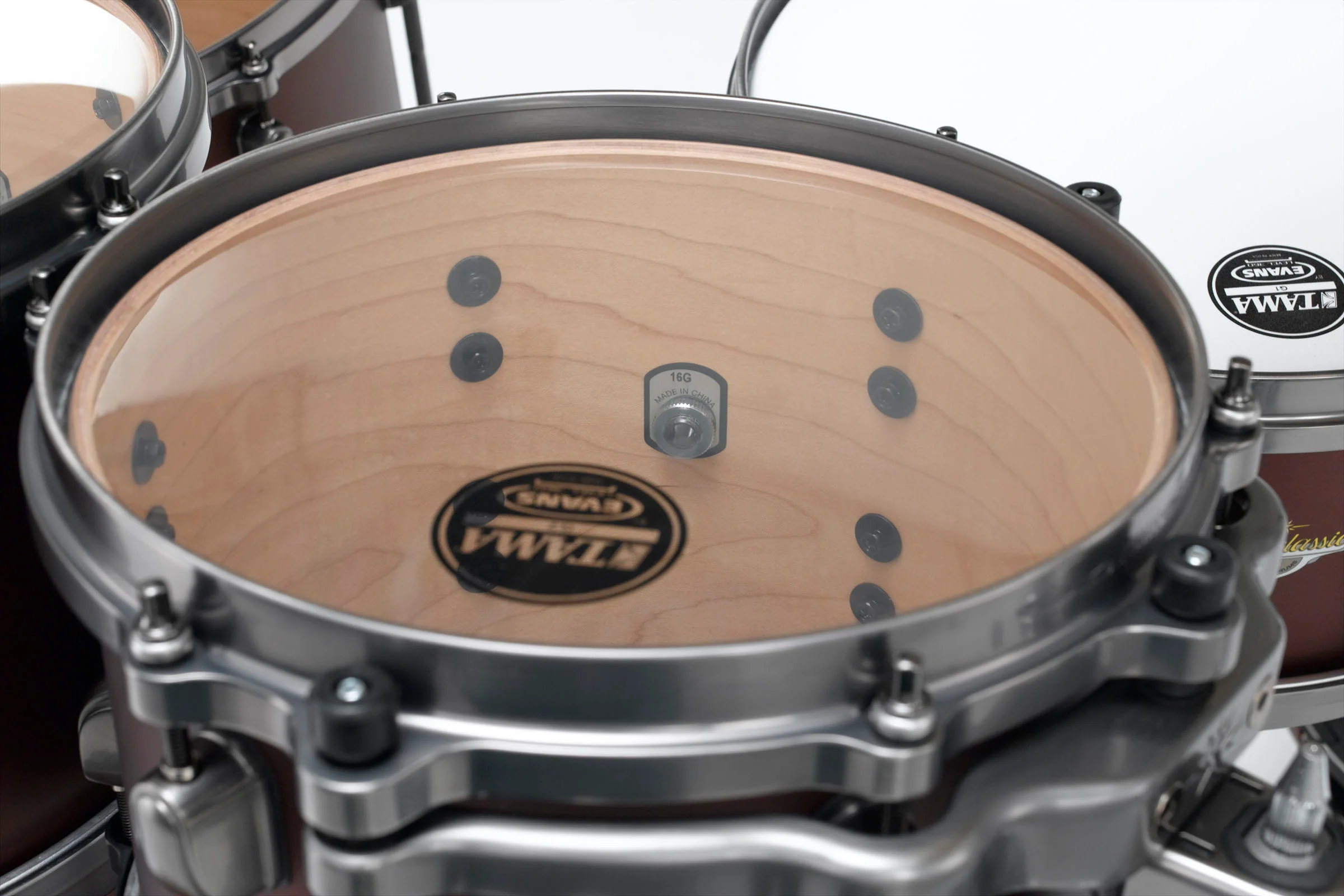 TAMA MA42TZUS FBM STARCLASSIC MAPLE BATERIA ACUSTICA FLAT BURGUNDY METALLIC - Image 17