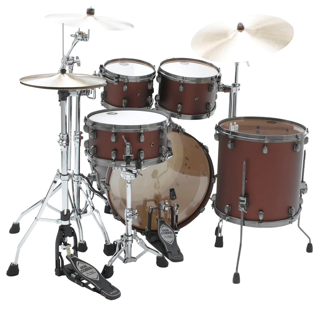 TAMA MA42TZUS FBM STARCLASSIC MAPLE BATERIA ACUSTICA FLAT BURGUNDY METALLIC - Image 22