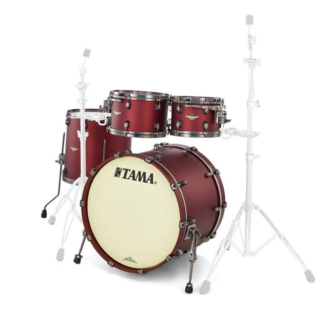 TAMA MA42TZUS FBM STARCLASSIC MAPLE BATERIA ACUSTICA FLAT BURGUNDY METALLIC - Image 3