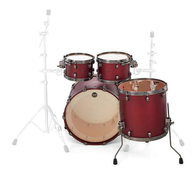 TAMA MA42TZUS FBM STARCLASSIC MAPLE BATERIA ACUSTICA FLAT BURGUNDY METALLIC - Image 4