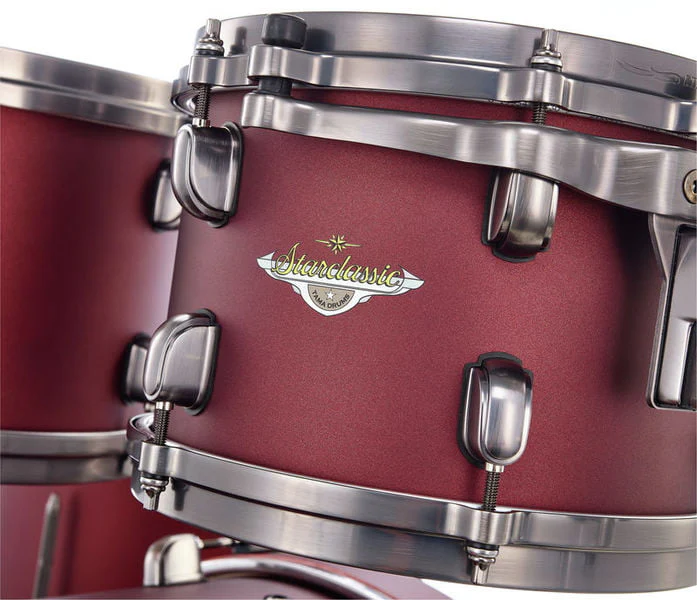 TAMA MA42TZUS FBM STARCLASSIC MAPLE BATERIA ACUSTICA FLAT BURGUNDY METALLIC - Image 8