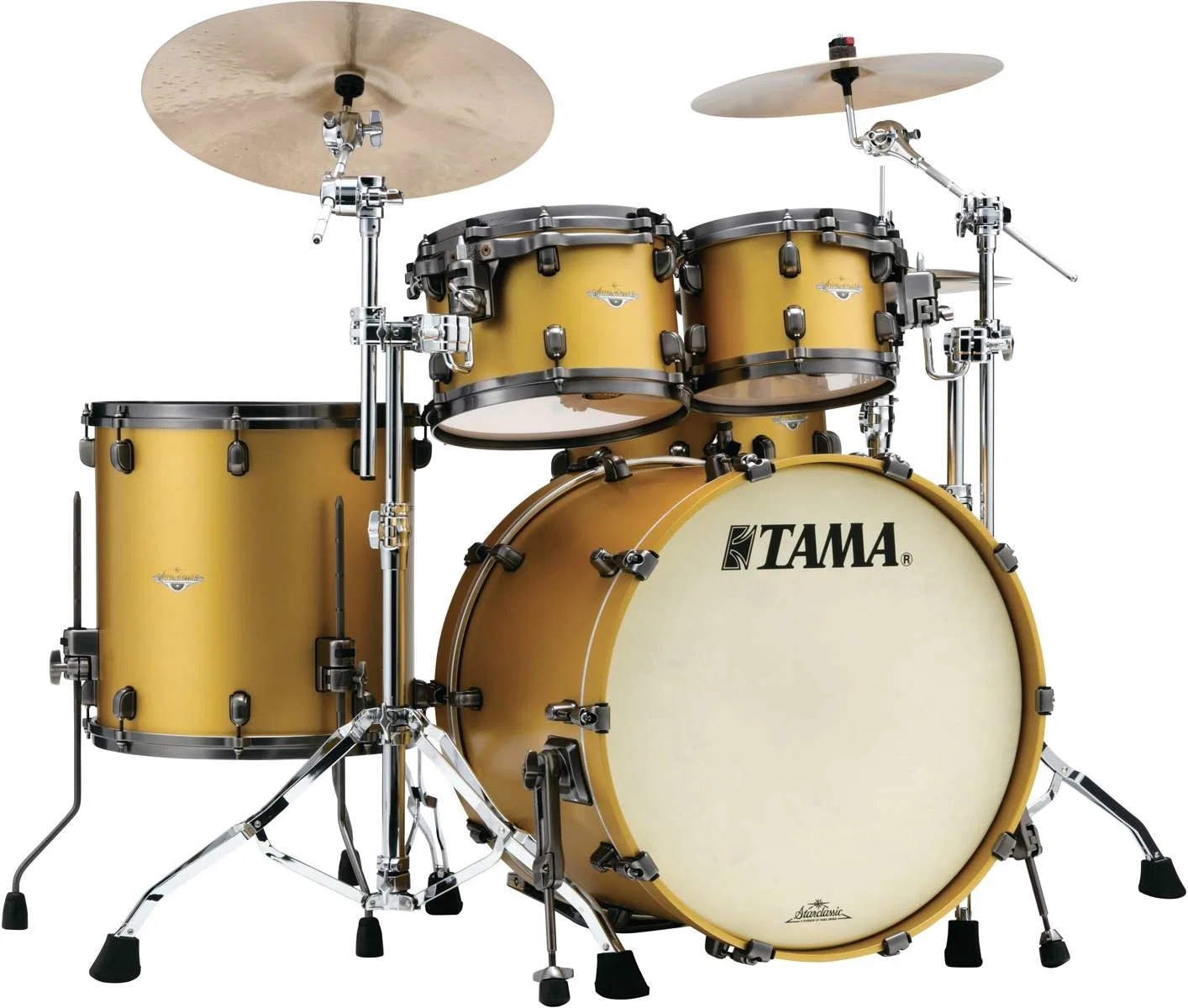 TAMA MA42TZUS SAM STARCLASSIC MAPLE BATERIA ACUSTICA SATN AZTEC GOLD METALLIC