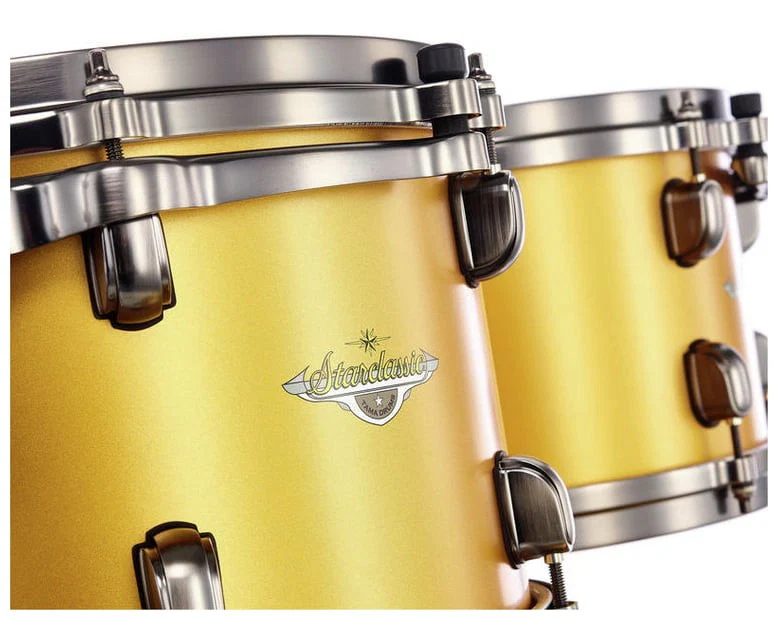 TAMA MA42TZUS SAM STARCLASSIC MAPLE BATERIA ACUSTICA SATN AZTEC GOLD METALLIC - Image 4