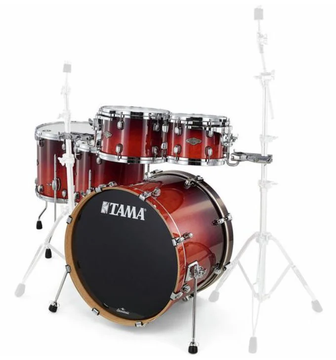 TAMA MBS52RZS DCF STARCLASSIC PERFORMER BATERIA ACUSTICA DARK CHERRY FADE - Image 3